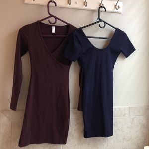 2 for 1 deal - American Apparel bodycon dresses